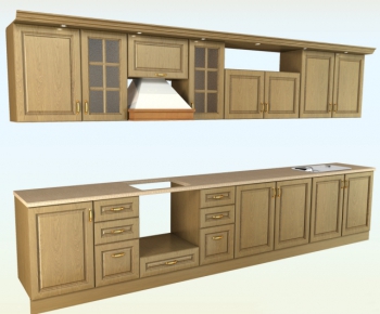European Style Kitchen Cabinet-ID:706328814