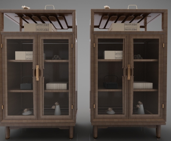 New Chinese Style Decorative Cabinet-ID:804614468
