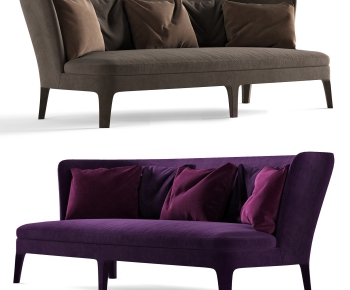 Nordic Style Three-seat Sofa-ID:752833529