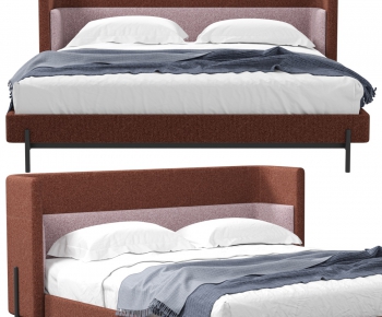 Modern Double Bed-ID:321993283