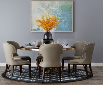 Modern Dining Table And Chairs-ID:156311912