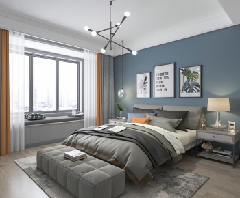 Nordic Style Bedroom-ID:594253322