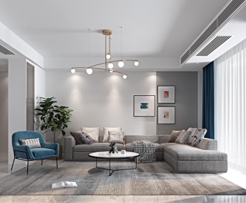 Modern A Living Room-ID:123659493