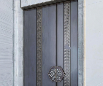 New Chinese Style Double Door-ID:534567742