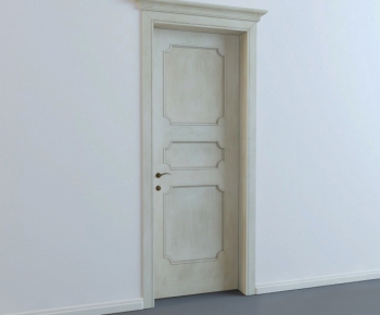 European Style Solid Wood Door-ID:973559474