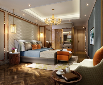 New Classical Style Bedroom-ID:679233183
