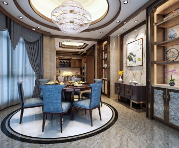 New Chinese Style Dining Room-ID:275510667