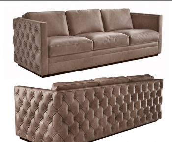 Modern Three-seat Sofa-ID:552684591