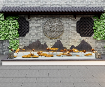 New Chinese Style Garden-ID:289246372