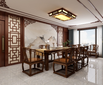 New Chinese Style Tea House-ID:400391271