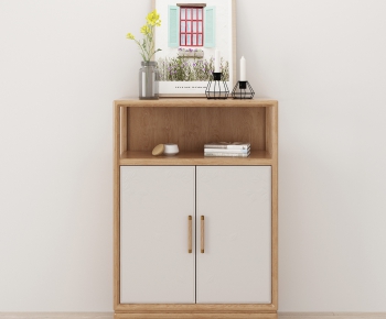 Nordic Style Shoe Cabinet-ID:703045272
