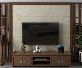 New Chinese Style TV Cabinet-ID:223253551