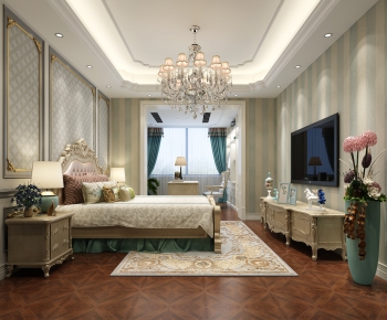 New Classical Style Bedroom-ID:657339348