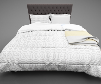 Modern Double Bed-ID:528325382