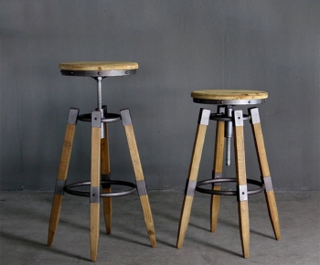 Industrial Style Bar Chair-ID:582448189
