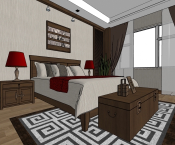 Nordic Style Bedroom-ID:419862593