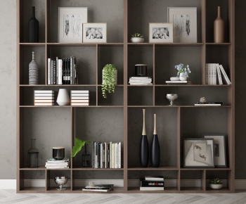 New Chinese Style Bookcase-ID:288454499
