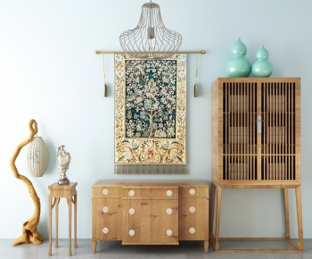 Chinese Style Decorative Cabinet-ID:369341526