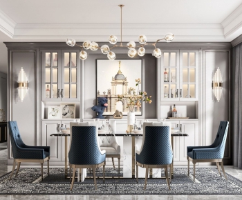 American Style Dining Room-ID:862297354