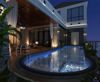 Southeast Asian Style Villa/Building-ID:482404859