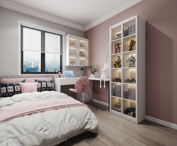 Nordic Style Girl's Room Daughter's Room-ID:122055757