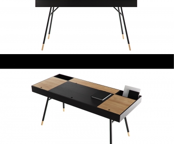 Modern Computer Desk And Chair-ID:681394755