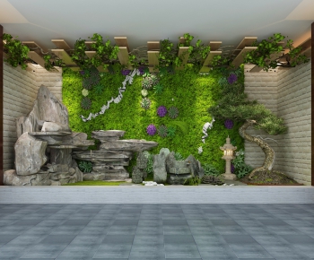 New Chinese Style Garden-ID:739368119