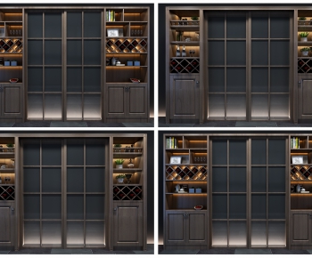 Modern Wine Cabinet-ID:592190156