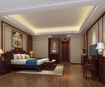 Chinese Style Bedroom-ID:701416313