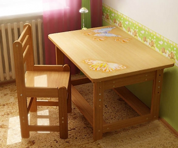 Modern Children's Table/chair-ID:617830363