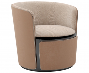 现代圆形布艺休闲沙发椅-ID:651612378
