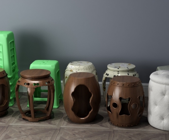 New Chinese Style Stool-ID:310511992