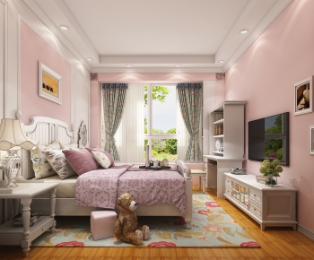 American Style Girl's Room Daughter's Room-ID:183404595