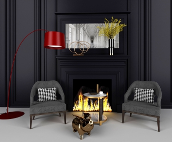 American Style Fireplace-ID:211435183