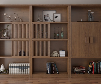 New Chinese Style Bookcase-ID:492227228
