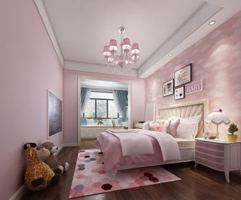 Nordic Style Girl's Room Daughter's Room-ID:360226932