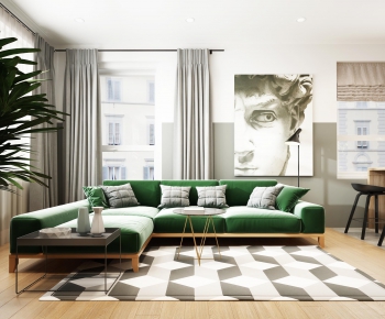 Modern A Living Room-ID:168064593