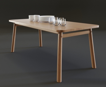 Nordic Style Dining Table-ID:598947652