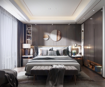 Modern Bedroom-ID:107861778