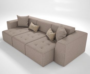 Modern Three-seat Sofa-ID:196891246
