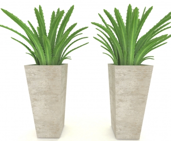 Modern Potted Green Plant-ID:623466561