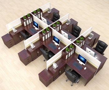 Modern Office Table-ID:340643985