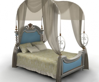 European Style Child's Bed-ID:195406649