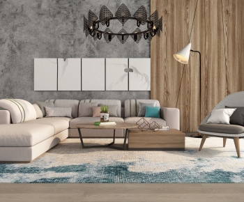 Nordic Style Corner Sofa-ID:952958846