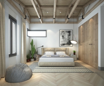 Nordic Style Bedroom-ID:839509627