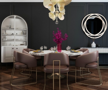 Modern Dining Table And Chairs-ID:153789223