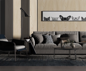 Modern Sofa Combination-ID:424390553