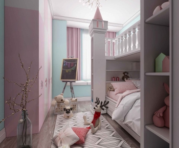 Nordic Style Girl's Room Daughter's Room-ID:222593646