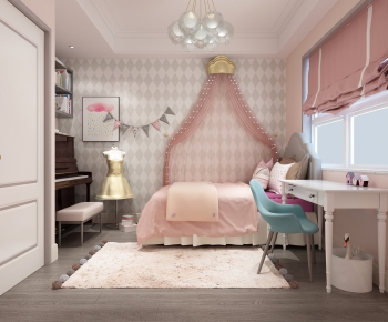 American Style Girl's Room Daughter's Room-ID:912186759