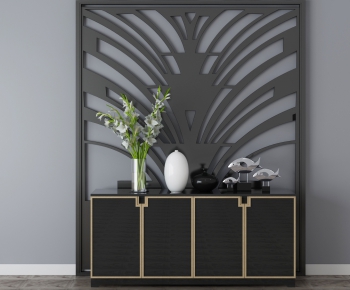 Modern Side Cabinet/Entrance Cabinet-ID:148417126